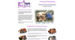 Desktop Screenshot of female-fantasies.com