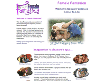 Tablet Screenshot of female-fantasies.com
